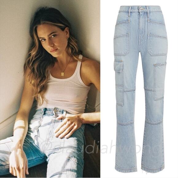 Slvrlake Savior Cargo Jeans in Salt Flats - Picture 3 of 13